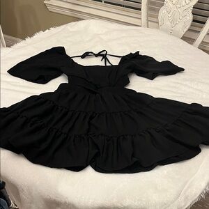 SHEIN Elegant Black Dress size small